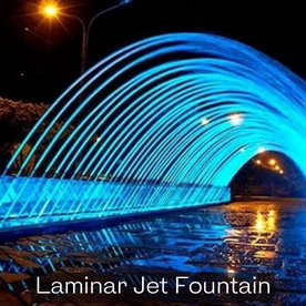 laminar jet fountain